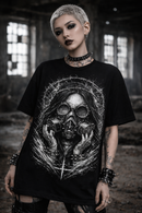 Young Savage Night Born Series Number 3 PANDEMIC Goth Punk Black Cotton T-Shirt