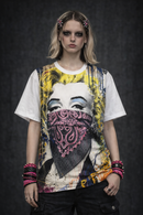 Punk Alternative Emo Marilyn Ransom Pop Art Streetwear T-Shirt