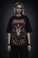 Young Savage The Heretic Series Number 3 The Oath Bearer Goth Punk Black Cotton T-Shirt