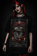 Young Savage Tarot Card Series 1 The Lovers Alternative Goth Punk Unisex Cotton T-Shirt