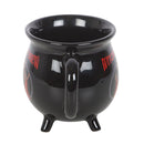 Gothic Witches' Brew Black Cauldron Mug