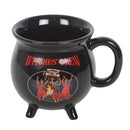 Gothic Witches' Brew Black Cauldron Mug