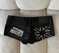 Punk Goth Union Jack British Flag Style Slim Women's Denim Shorts