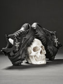 Goth Punk Casual Vulcanised Platform High Heel Women's Sneakers