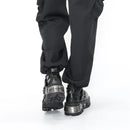 Dark Punk Style Women's Gothic Metal Niche Low Top Platform Boots Shoes
