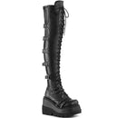 Over-the-knee Wedges  Cosplay High Platform  New High Heel Goth Punk Black Boots