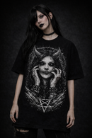 Young Savage Night Born Series Number 1 MISS RUIN Goth Punk Black Cotton T-Shirt