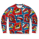 Pop Art Style Cartoon Alternative Sweatshirt - Young Savage  