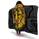 Aztec Golden Lion Hoodie Blanket - G Hatch Clothing 