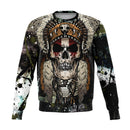 Native American Skull Sweatshirt - G Hatch Clothing 