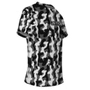Urban Camouflage Black White T Shirt - G Hatch Clothing 