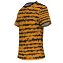 Orange Black Tie Dye Style T-Shirt - G Hatch Clothing 