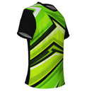 Fluorescent Green Pattern T Shirt - G Hatch Clothing 