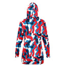 Camouflage Hoodie Dress - G Hatch Clothing 