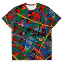 Colour Splatter Alternative Streetwear T-Shirt 1 - Young Savage  