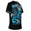 Poseidon Skull on Black T Shirt - G Hatch Clothing 