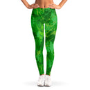 St Patrick's Day Green Splatter Leggings - G Hatch Clothing 