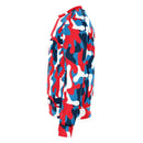 Red Blue Camouflage Sweatshirt - G Hatch Clothing 