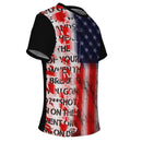 Punk Grunge Stars + Stripes T Shirt - G Hatch Clothing 