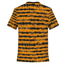 Orange Black Tie Dye Style T-Shirt - G Hatch Clothing 