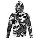 Skull Pattern Fashion Hoodie - G Hatch Clothing 