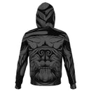 Biker Bulldog Design Pull Over Hoodie - G Hatch Clothing 