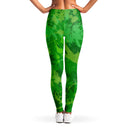 St Patrick's Day Green Splatter Leggings - G Hatch Clothing 