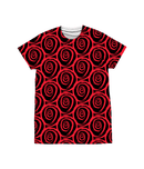 Alternative Roses Pattern All-Over print T-Shirt - G Hatch Clothing 
