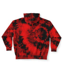 Goth Punk Tie Dye Print Plus Size Pullover Hoodie From Young Savage
