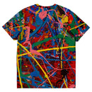 Colour Splatter Alternative Streetwear T-Shirt 1 - Young Savage  