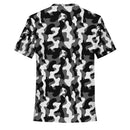 Urban Camouflage Black White T Shirt - G Hatch Clothing 