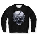 Skull Design Alternative Black and White Sweatshirt - Young Savage  