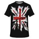 Punk Union Jack British Flag T Shirt - G Hatch Clothing 