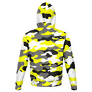 Yellow Camouflage Camo Fashion Hoodie - G Hatch Clothing 