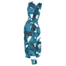 Frozen Blue Brushstroke Pull Over Hoodie - G Hatch Clothing 