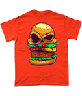 Skull Burger Healthy Eating T Shirt - G Hatch Clothing 