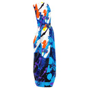 Abstract Acrylic Paint Womens Hoodie Dress - G Hatch Clothing 