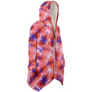 Tie Dye Style Alternative Hooded Cloak - Young Savage  