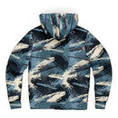 Arctic Camouflage Fleece Hoodie Alternative Streetwear - Young Savage  