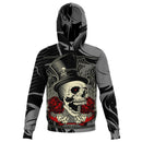 Mad Hatter Skull Hoodie - G Hatch Clothing 