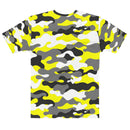 Camouflage Camo Yellow Billie Unisex All-Over Print T-Shirt
