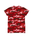 Camouflage Red Camo All Over Print T Shirt - G Hatch Clothing 