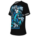 Poseidon Skull on Black T Shirt - G Hatch Clothing 