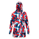 Camouflage Hoodie Dress - G Hatch Clothing 