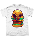 Skull Burger Healthy Eating T Shirt - G Hatch Clothing 