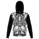 Praying Nun Skull Athletic Hoodie - G Hatch Clothing 