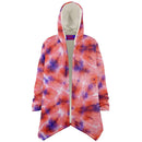 Tie Dye Style Alternative Hooded Cloak - Young Savage  