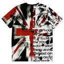 Punk Indie Union Jack Streetwear T-Shirt - Young Savage  