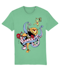 Crazy Sea-life Cartoon T-Shirt - G Hatch Clothing 