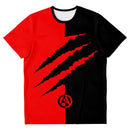 Claw Slash Anarchy Punk Streetwear T-Shirt - Young Savage  
